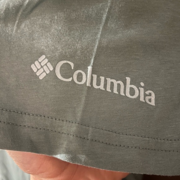 NWT Columbia Men's Size L Light Green Short Sleeve Tee - Picture 4 of 7
